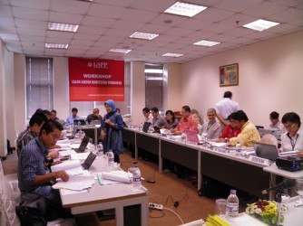 Pelatihan asesor kompetensi LSPP