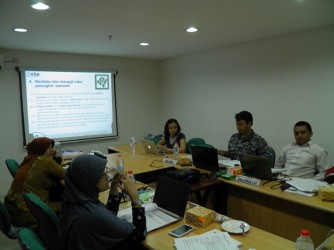 Pelatihan mengembangkan perangkat asesmen Lembaga 